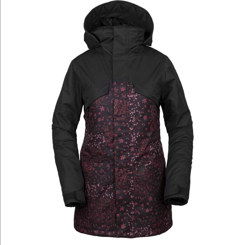 Never worn Volcom snowboarding jacket women sz M